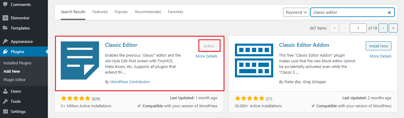 How to Start a Blog in 2020 - Blogging Guide for Beginners 9 How to install Classic Editor Plugin in wordpress