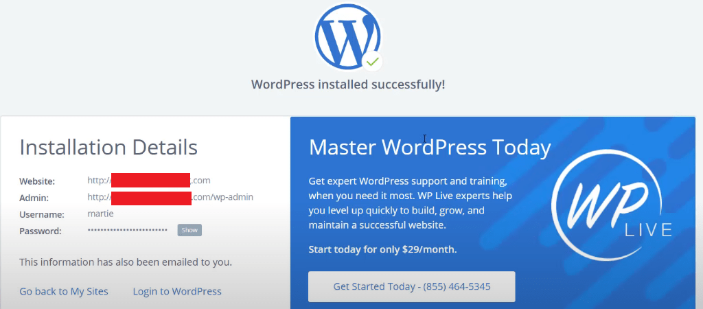 How to Start a Blog in 2020 - Blogging Guide for Beginners 8 Save WordPress Login Username and password