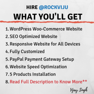 Build an eCommerce Website